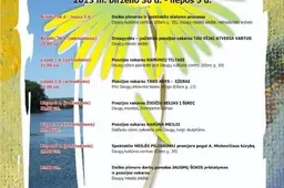 Meno savaitę Dauguose vainikuos tarptautinė „Meilės ir meno kryžkelė“