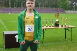 Alytuje vykusiose Baltijos metikų varžybose alytiškis A. Kunc užėmė antrą vietą