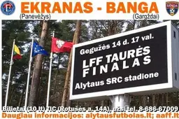 LFF taurės finale Alytuje - tituluotas „Ekranas" prieš motyvuotą „Bangą" (VIDEO)