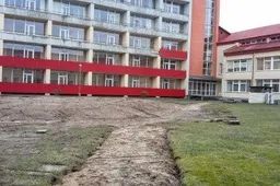 Miestas prisidės prie ligoninės kiemelio su sveikatingumo skveru įrengimo