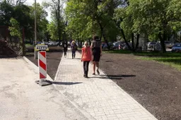 Ligoninės teritorijoje – ilgai laukti aplinkos tvarkymo darbai