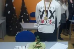 Skaniausius blynus kepė  Gabija Karnilaitė, Gabija Kazlauskaitė ir 6A, olimpiadą laimėjo Kernius Šerpytis