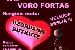 Velniop sesiją!