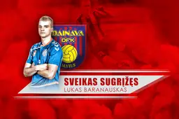 DFK „Dainavos“ gretas sustiprino Lukas Baranauskas