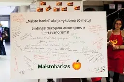 Dešimtmetį mininti „Maisto banko“ akcija – rekordinio dydžio