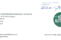 Klausimai merui Vytautui Grigaravičiui ir Alytaus miestą valdantiems