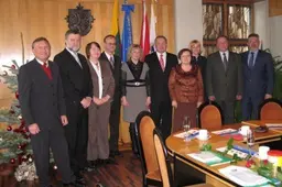Meras Česlovas Daugėla pasveikino ,,Lietuvos metų gaminys 2008“ nominuotų įmonių vadovus ir darbuotojus