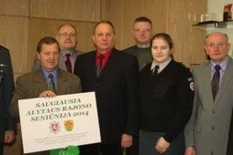 Miroslavo seniūnija – vėl saugiausia Alytaus rajone