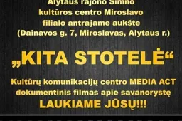 Miroslavo jaunimo „Kino nemiga“ ragina nemiegoti