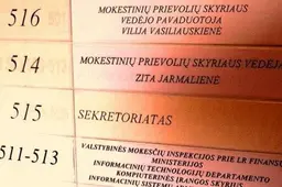 Mokesčių inspekcijos surenkamosios sąskaitos - „Danske“, „Medicinos“, „Nordea“, „Swedbank“, „Šiaulių“ ir DNB banke