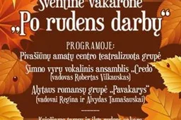 Rudens šventė - Nemunaityje