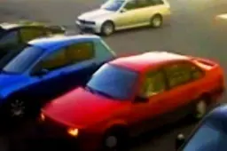 Vyriškio rankinę pasisavinusi moteris išvažiavo raudonu „VW Passat“ (VIDEO)