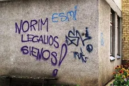 Alytų bjauroja grafitų piešėjai. Jiems „neabejinga“ policija gyventojų prašo netylėti