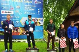 Alytiškis orientacininkas D. Noruišis finišavo trečias, L. Olbrikas – ketvirtas, V. Laurutytė varžybų nebaigė ir išvyko į Makedoniją