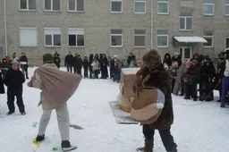 Alytaus sakaliukų Užgavėnės vaikų globos namuose (NUOTRAUKOS)