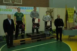 D. Vaivada – pirmas, E. Zubrus – antras, V. Račkauskas – trečias
