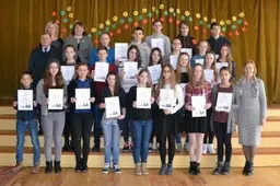 Šventėje apdovanoti olimpiadų ir konkursų prizininkai