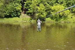 Naujame pramogų parke – Tarzano skrydis per Nemuną