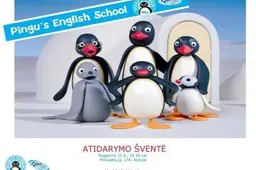 Alytuje – „Pingu‘s“ anglų kalbos mokyklėlė ikimokyklinukams ir kitiems mažiesiems