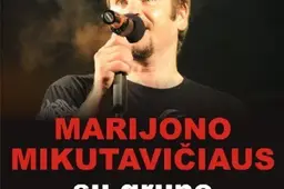 Marijono Mikutavičiaus ir grupės gyvo garso koncertas Alytuje