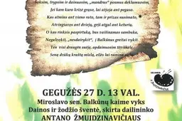 Po Antano Žmuidzinavičiaus sparnu tilps ir Vytauto Maknio atminimas, ir Vlado Krušnos kūryba