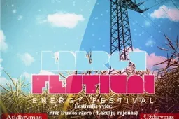 „Energy Festival" - gamtos prieglobstyje