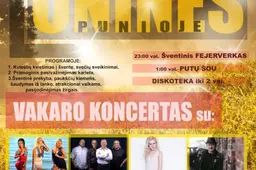 Oninėse Punioje – „69 danguje“, „Vairas“, Laisva, S. Donskovas, daug kitos muzikos ir pramogų (ATNAUJINTA)