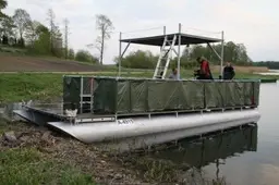 "Nojaus laivas" Daugų ežere (video)