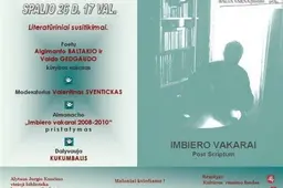 „Post scriptum“: susitikimai, sutiktuvės, konferencija – su literatūrinio imbiero kvapu