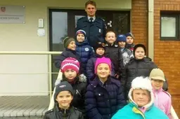 Daugų policijos nuovadoje – gimnazistai