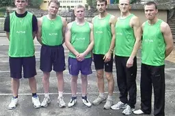 Alytaus apskrities vyriausiojo policijos komisariato komandą sudarė vieni sportiškiausių pareigūnų