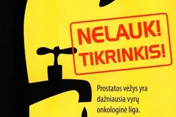Tarptautinės vyrų dienos proga – raginimas pasirūpinti prostata