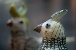 Miesto rotušės koridoriuose - keramikos darbų paroda