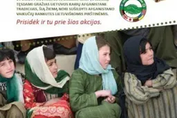 Kariai kviečia Afganistano vaikams numegzti pirštinių