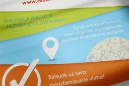 Jaunimas kviečiamas „rezervuoti“ savo mėgstamas vietas