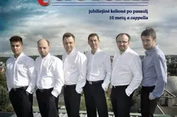 A cappella vokalo meistrai kviečia į muzikinės kelionės po pasaulį stotelę Alytuje