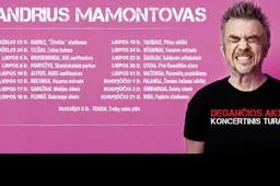 A. Mamontovo ir grupės koncertas Alytaus amfiteatre – liepos 10 dieną