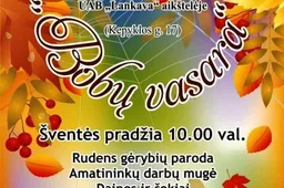 Alytiškiai kviečiami į Vidzgirio bendruomenės šventę „Bobų vasara“ prie „Lankavos“