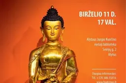 Budistinės meditacijos pasisemti – į biblioteką