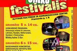 Tarptautinis Alytaus cirko festivalis - gruodį