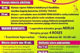 Valstybės dieną švęsime Dauguose
