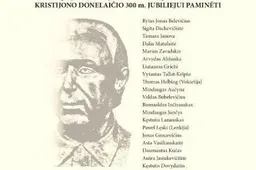 Alytaus miesto teatre - paroda „Skulptoriai skaito Donelaitį“