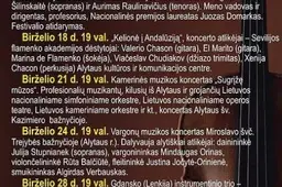 Keturioliktojo Dainavos šalies muzikos festivalio garsai – nuo birželio 14-osios
