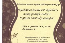 Ant eglutės pakabinti obuoliai - vaisingų metų pranašas