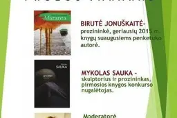 Literatūrinių susitikimų karavanas į Alytų atveš šiuolaikinę lietuvių prozą