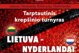 Alytaus arenoje rungtynes surengs Lietuvos ir Nyderlandų, Baltarusijos ir Venesuelos krepšinio rinktinės