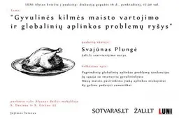 Alytaus dailės mokykloje – nemokama paskaita apie maistą, jo naudojimo papročius ir įpročius
