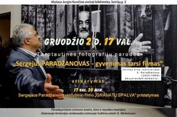 Alytuje – tarptautinė fotografijų paroda ir Sergejaus Paradžanovo filmas