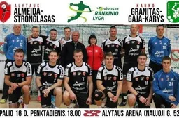 Rankinio penktadienyje Alytaus arenoje: „Almeida-Stronglasas“ prieš Kauno „Granitą“