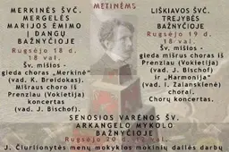 Meno ir muzikos šventė M. K. Čiurlionio atminimui - Merkinėje, Liškiavoje ir Senojoje Varėnoje